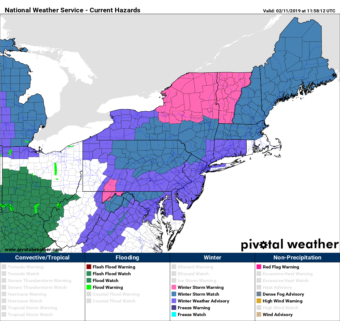 Winter weather alerts extended